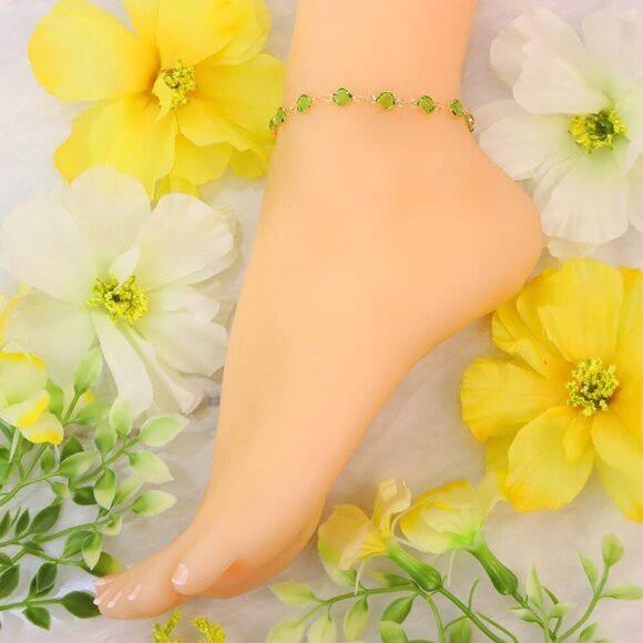 Minimalist Anklet, Sleek & Modern Design, Women’s Fashion, YC110443-A - Picture 10 of 10